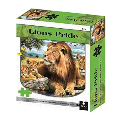 Image of Howard Robinson K22520 Kidicraft Lions Pride Jigsaw Puzzle, Multicolour
