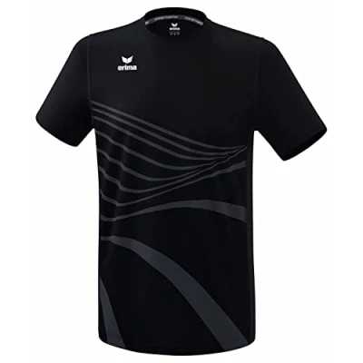 Image of Erima Unisex Kid&#039;s Racing 2.0 T Shirt, Black, 152