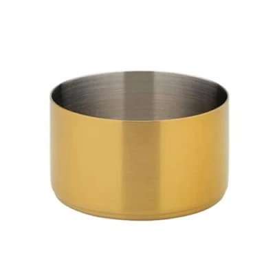 Image of Brushed Gold Ramekin 7oz / 200ml Case of 6