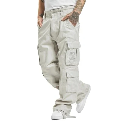 Image of Brandit PURE Vintage Cargo trousers, Men&#039;s, Size: 3XL, White