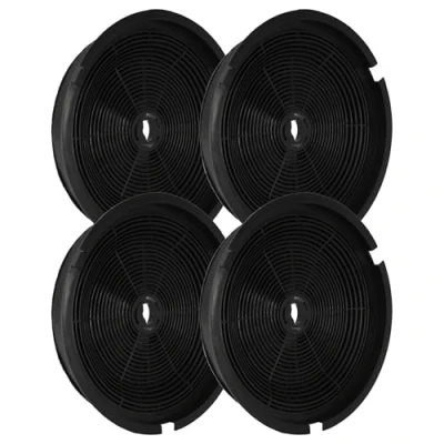 Image of vhbw 4x Activated Carbon Filters Compatible with Bauknecht Cooker Hood 19 cm