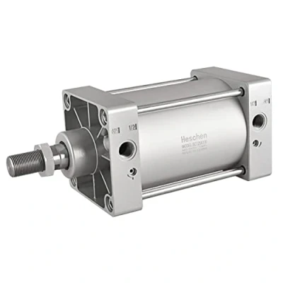 Image of Heschen Pneumatic Standard Cylinder, SC 125 100, PT1/2&#039;&#039; Port, 125mm Bore, 100mm Stroke, Double Acting