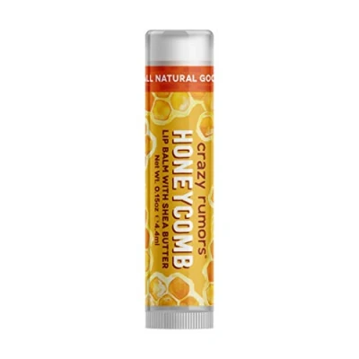 Image of Crazy Rumors Honeycomb Shea Butter Soothing Lip Balm Stick for Dry Lips, 100% Natural and Vegan 4g