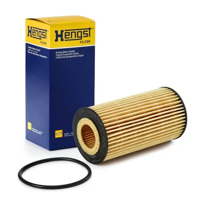 Image of 9A719840520 Oil Filter HENGST E219H D330 Insert AUDI: A7 Sportback, A6 C7 Saloon, Avant, VOLKSWAGEN: Amarok Pickup, Touareg III