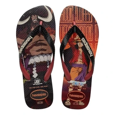 Image of Havaianas Unisex Top One Piece, Beige/Black, 4.5/5