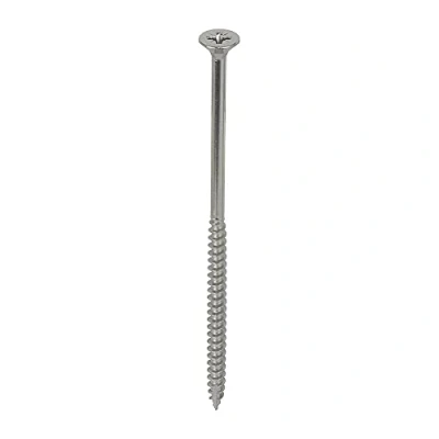 Image of TIMCO Classic Multi Purpose Screws PZ 6.0 x 130 A4 Stainless Steel Box of 100