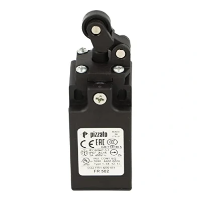 Image of FR 502 FR502 PIZZATO MINIATURE LIMIT SWITCH WITH TOP ROLLER LEVER 1NO + 1NC CONTACT