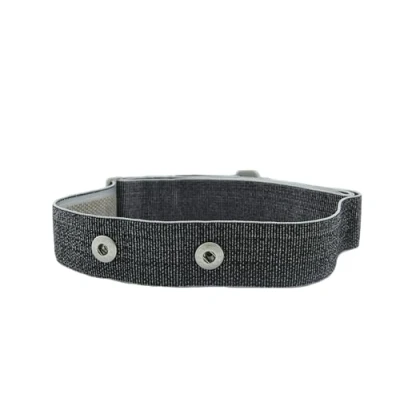 Image of CARDIOSPORT Heart Rate Monitor Comfort Chest Strap Replacement Belt, Grey Colour. Size S XL. Compatible with Garmin HRM Dual, Wahoo, Polar H7, Decathlon, Peloton. Water resistant.