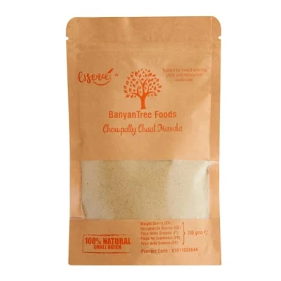 Image of BanyanTree Foods Chaat Masala Chat 100g Seasoning Mix All Natural, Indian Origin