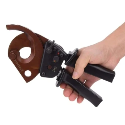 Image of Cable Cutter, Ratchet Electricians Tools, Wire Cutter J40A 300mm² Industrial Grade Scissors Hardware Hand Operated Cutting Tool
