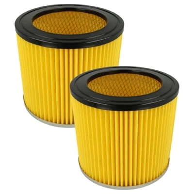 Image of vhbw 2x Filter Replacement for Scheppach 75100701 Extraction System Woodworking Machines Spare