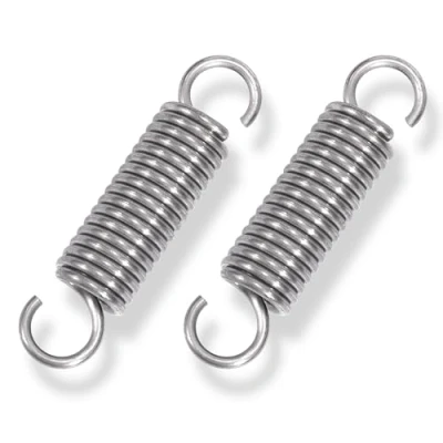 Image of GUNGY Extension Spring 60mm Tension With Dual Hook in 304 Stainless Steel OD 15mm Wire Diameter 2.2mm Max Load 11.8KG 2.2x15x60mm 2 Pieces