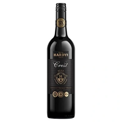 Image of Hardys Crest Cabernet Shiraz Merlot 75cl (Pack of 6 x 75cl)