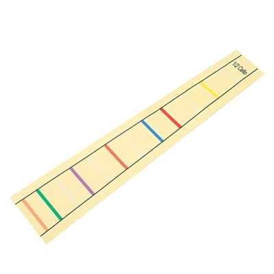 Image of Finger Guide Sticker, Cello Fret Sticker High Adhesive Board Label for Cello, 4/4, 3/4, 1/4, 1/2, 1/8(1/2)