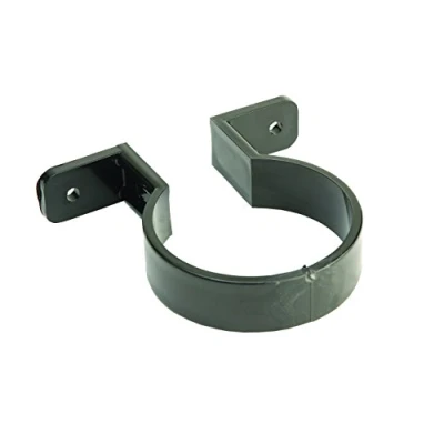 Image of Pack of 2 x Hunter (68MM Circular DOWNPIPE Bracket) Half Round guttering Components. Select Individual Parts as Required.