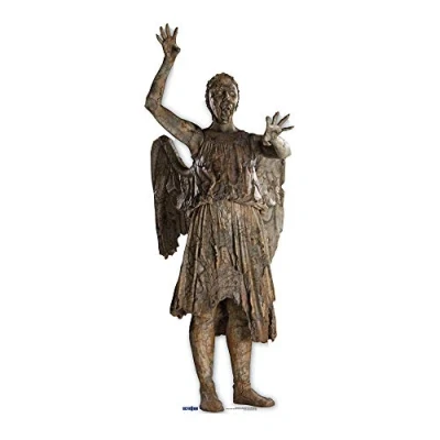 Image of Attacking Weeping Angel 182cm Lifesize Cardboard Cutout.