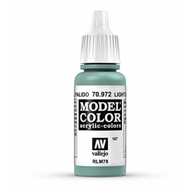 Image of Vallejo Model Color 17 ml Acrylic Paint Light Green Blue