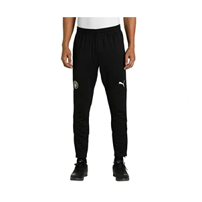 Image of PUMA Mens Manchester City F.C. Football Training Pants Black Fizzy Light L