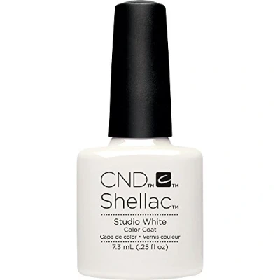 Image of CND Shellac Nail Polish, Studio White