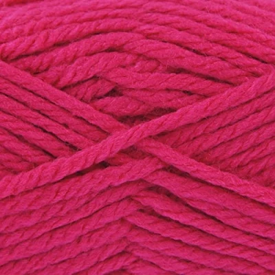 Image of King Cole 641547 Big Value Super Chunky Fuchsia Yarn 81M, 100g