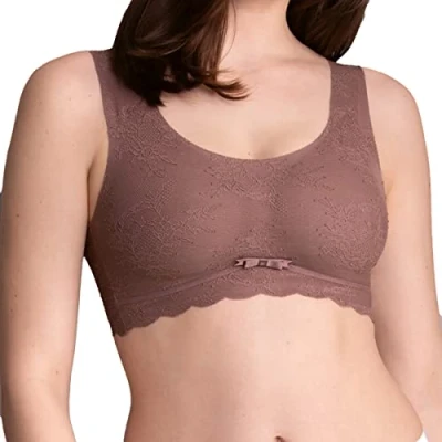 Image of Anita Women&#039;s Bralette Essentials Lace 5400 Berry M
