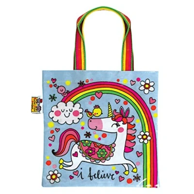 Image of Rachel Ellen Girls Tote Bag Unicorn