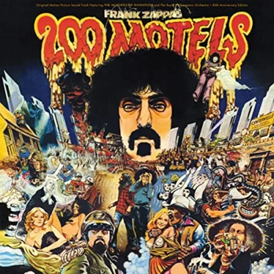 Image of Frank Zappa 200 Motels 50th Anniversary + Hype Sticker 2021 UK 2 LP vinyl set ZR3846 1B