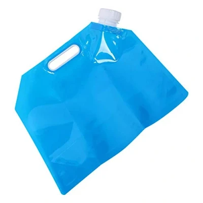 Image of VGEBY1 Folding Water Container, 3L Portable Storage Bag Drinking Carrier for Outdoor Hiking Picnic Camping BBQ Travel