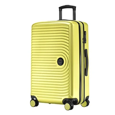 Image of HAUPTSTADTKOFFER Mitte Medium Sized Hard Shell Suitcase, TSA, 4 Wheels, Check In Luggage with 8 cm Volume Expansion, 68 cm, 88 L, Fern