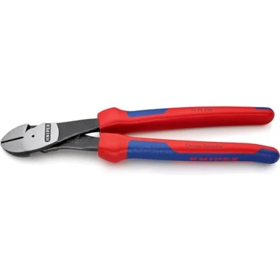 Image of Knipex Electronics Diagonal Cutter plastic coated 115 mm 77 01