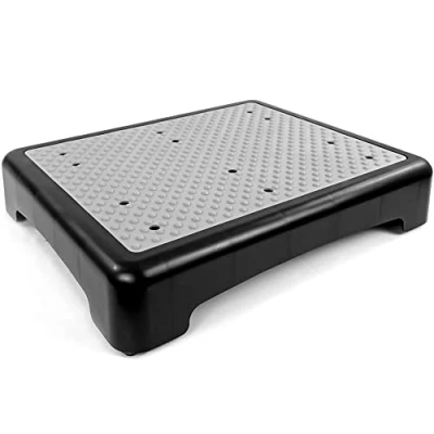 Image of Crystals® Anti Slip Step, Elderly &amp; Disability Aid Safety Door Walking Stool, Portable Bath half Step Stool Platform for Indoor Outdoor use, Lightweight Support Steady and Stable