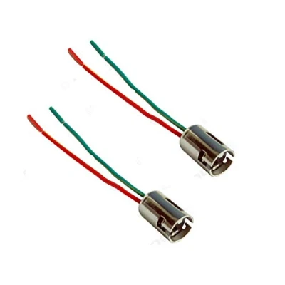 Image of ShuoHui 2 x B15 B15D / BA15D Socket 1 Thread Lamp Plug Bulb Boat 12 V 24