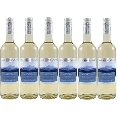 Image of Las Montanas Sauvignon Blanc Wine, 75 cl, Case of 6