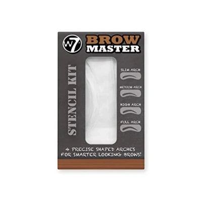 Image of W7 4 Precise Shaped Brow Master Arches Stencil Kit