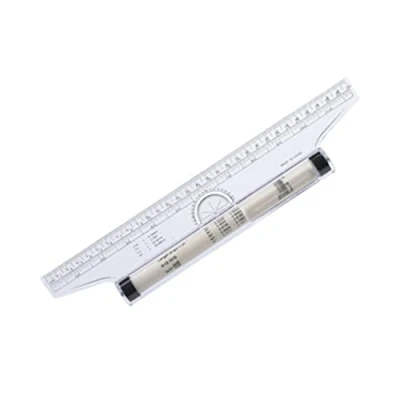 Image of YANGLY Plastic Measuring Rolling Ruler Drawing Roller Parallel Multifunctional Design for Drafting