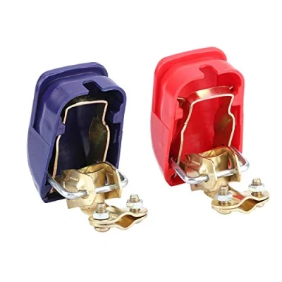 Image of Akozon 1 Pair Quick Release Battery Terminals Clamps Connector for Car Caravan Boat Motorhome