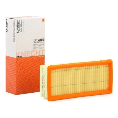 Image of 1350900501, A1350900501 Air Filter MAHLE ORIGINAL LX 1008/3 62,3mm 116mm 249,0mm Insert MITSUBISHI: Colt 6, VI CZC Convertible