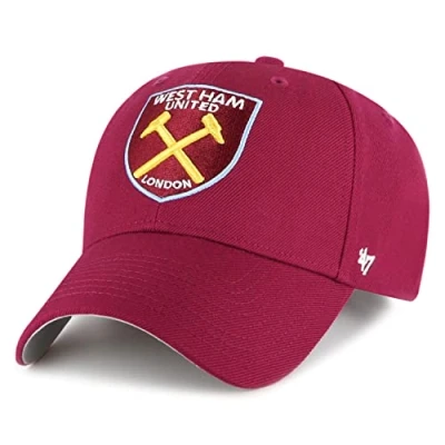 Image of &#039;47 Brand Relaxed Fit Cap MVP West Ham United Cardinal