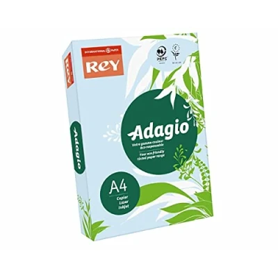 Image of Q Connect Blue Coloured A4 Copier Paper 80gsm Ream (Pack of 500)
