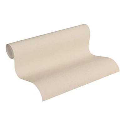 Image of Livingwalls Non Woven Wallpaper Diamonds Plain 10.05 m x 0.53 Beige 372724 37272 4