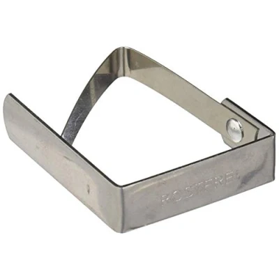 Image of Metaltex 254500 Set of 4 Fixed Tablecloths Stainless Steel Silver 5.5 x 1 mm