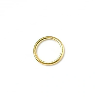 Image of Merriway BH05169 (12 Pcs) Curtain Drapery Pole Rod Ring Brassed Metal Inner Dimension 25mm Pack of 12 Pieces