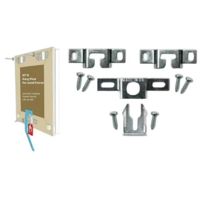 Image of SISI UK® Springlock System Anti Theft Picture Frame Hanging (KIT B)