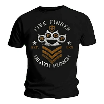 Image of Official T Shirt FIVE FINGER DEATH PUNCH Chevron XL