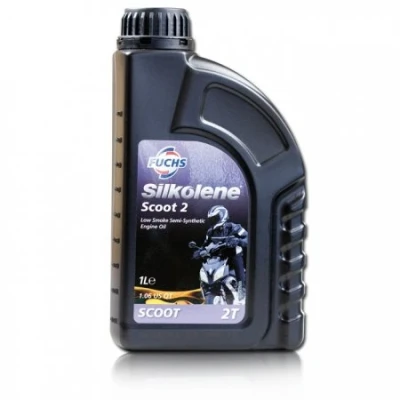 Image of Silkolene SCOOT 2 Semi Synthetic Stroke Engine Oil For Scooters and Mopeds