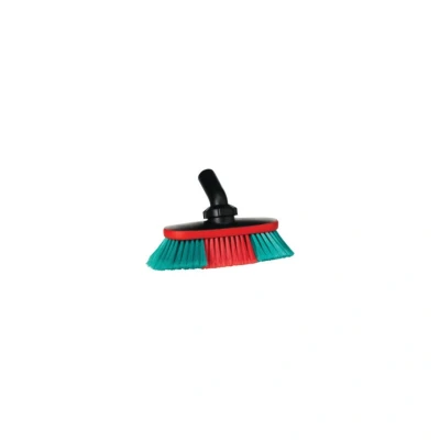 Image of Vikan 526852 Water Fed Vehicle Brush, Soft/Split, Black, 250 mm Length, 130 Width, 160 Height