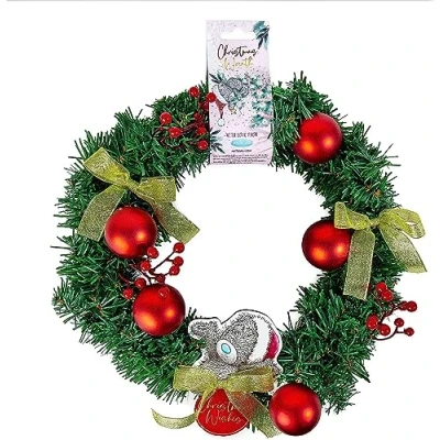 Image of Me to You Tatty Teddy Christmas Wreath Official Collection