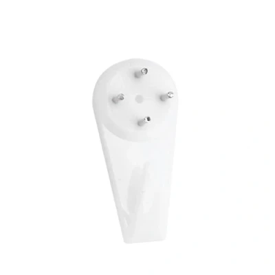 Image of X Hard Wall Hooks Medium White Nylon 3 Pack Blister 12828