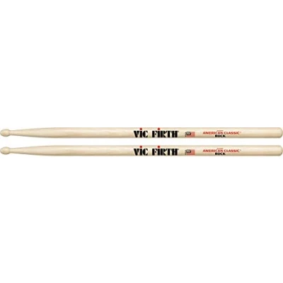 Image of Vic FIrth American Classic® Drumsticks ROCK Hickory Wood Tip