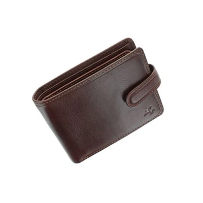 Image of VISCONTI Tuscany Collection Riccardo Leather Wallet with RFID Protection TSC47 Tan